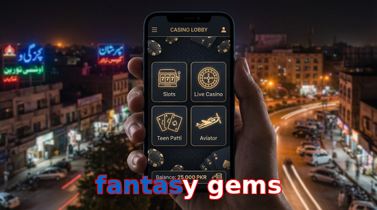 Main screen of Fantasy Gems app page for PK players