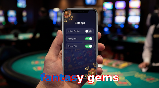 Game list for Fantasy Gems app section