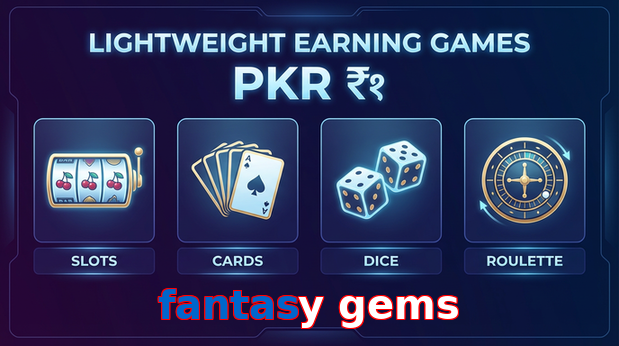 Payment and PKR controls in Fantasy Gems
