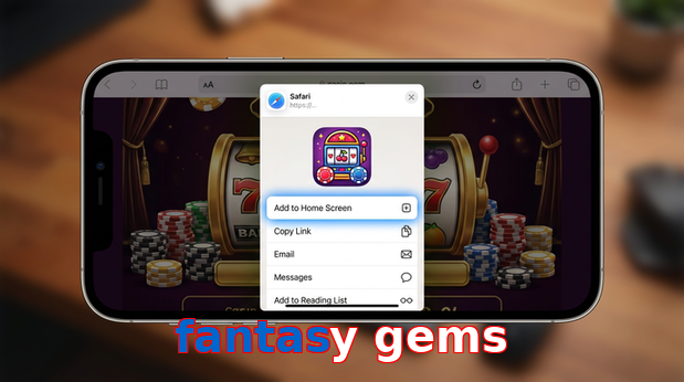 Game list for Fantasy Gems ios section