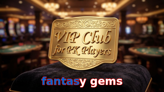 Main screen of Fantasy Gems vip page for PK players